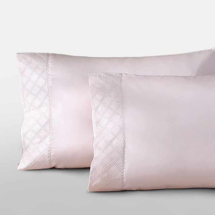 Hira Pillowcase Set | 100% Certified Giza Egyptian Cotton Pillowcase By Pure Parima