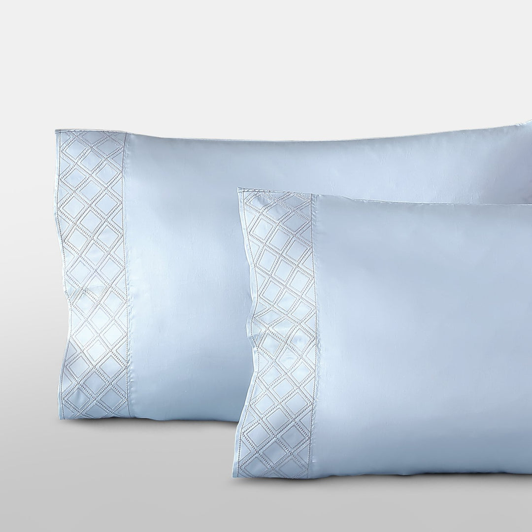 Hira Pillowcase Set | 100% Certified Giza Egyptian Cotton Pillowcase By Pure Parima