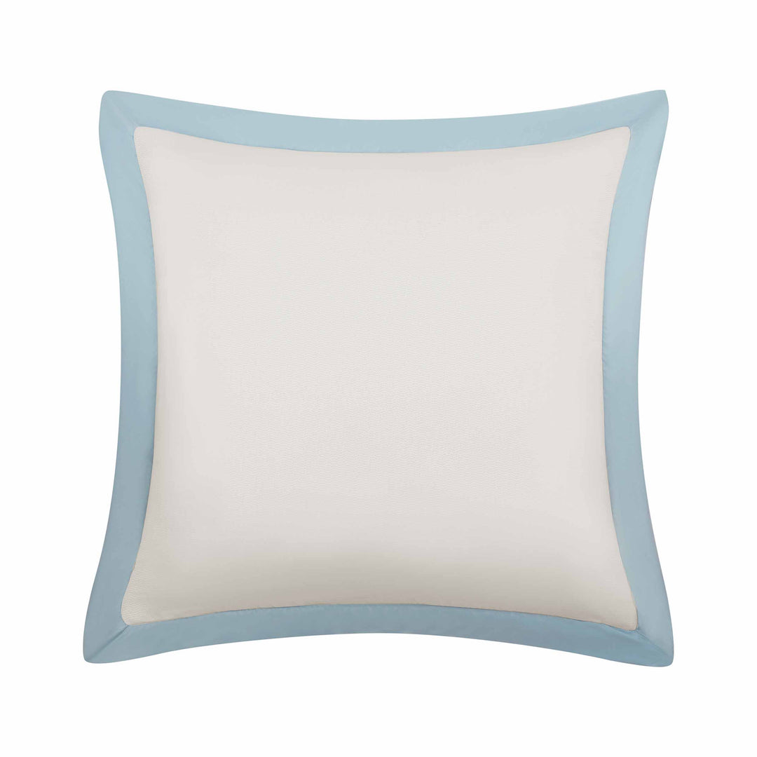 Jonet Cream/Aqua 6 Piece Comforter Set Comforter Sets By Waterford