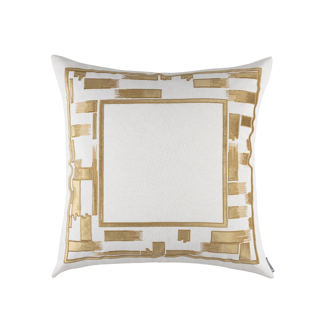 Capri Straw Euro Decorative Throw Pillow 28" x 28" Throw Pillows By Lili Alessandra