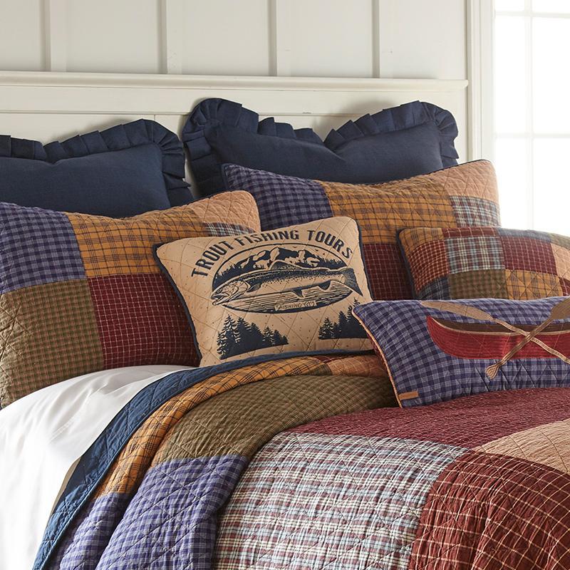 Lake House 3-Piece Cotton Quilt Set Quilt Sets By Donna Sharp