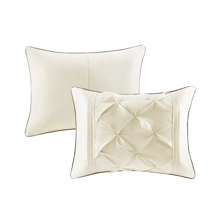 Tufbed Ivory 7-Piece Comforter Set Comforter Sets By JLA HOME/Olliix (E & E Co., Ltd)