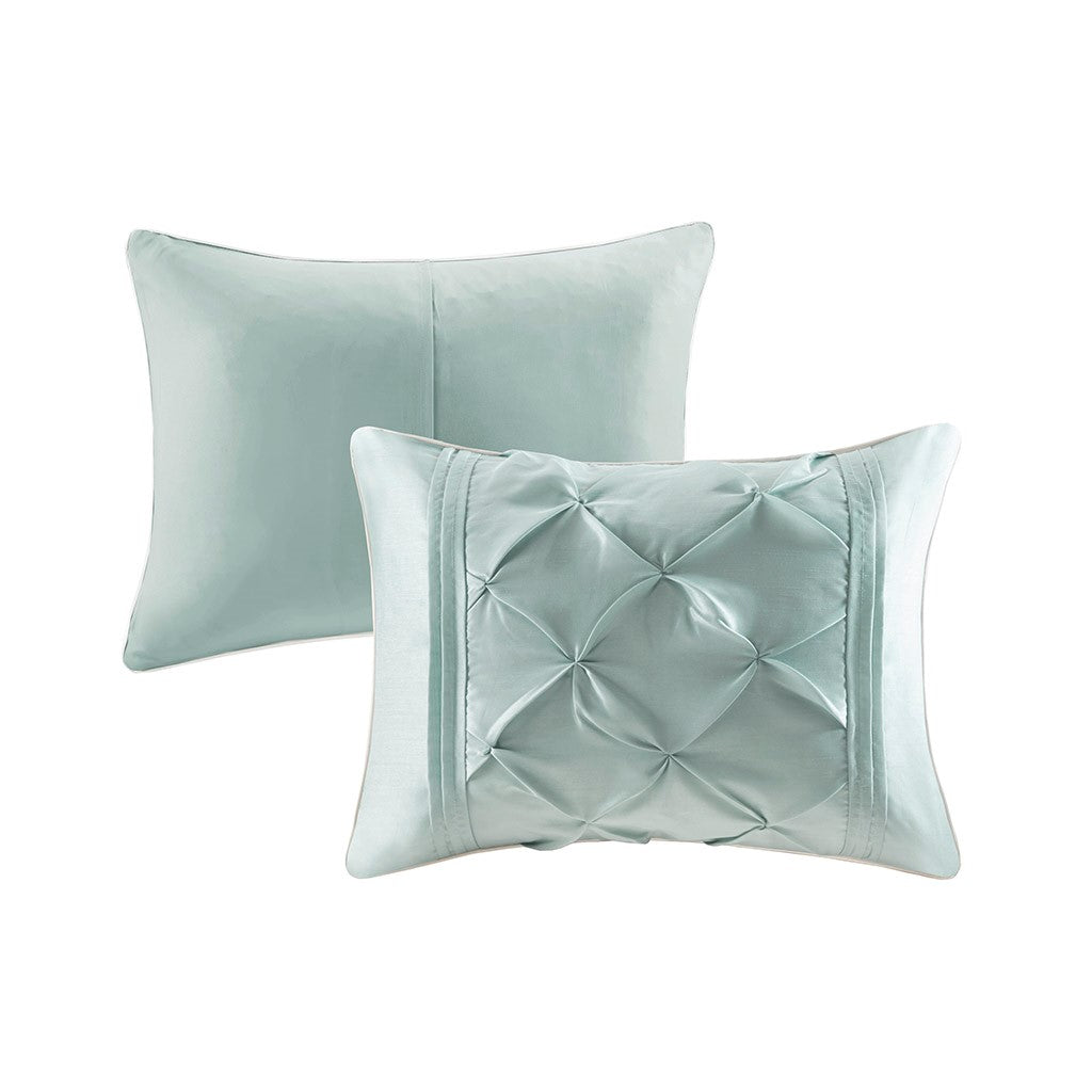 Laurel Seafoam 7-Piece Comforter Set Comforter Sets By JLA HOME/Olliix (E & E Co., Ltd)