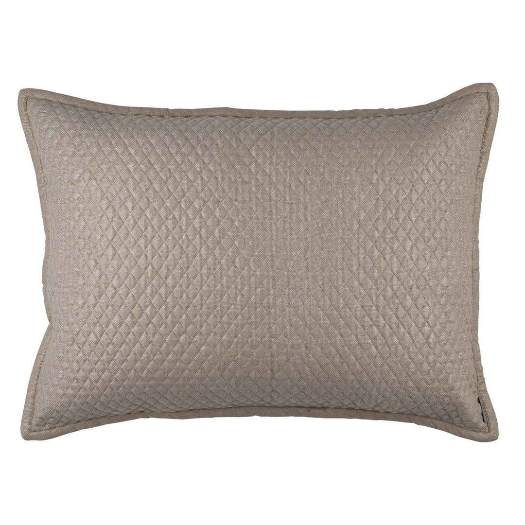 Laurie Stone Diamond Quilted Euro Decorative Throw Pillow Throw Pillows By Lili Alessandra