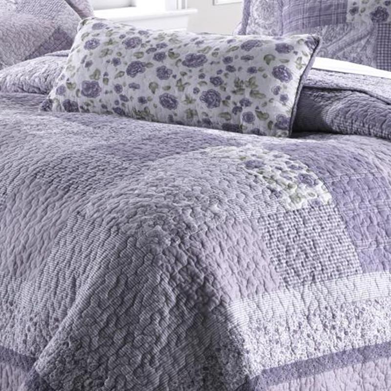Lavender Rose 3-Piece Cotton Quilt Set Quilt Sets By Donna Sharp