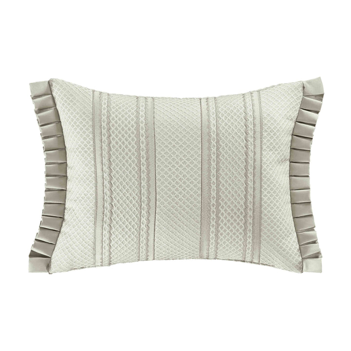 Leonardo Celadon Green Boudoir Decorative Throw Pillow 20" x 15" By J Queen Throw Pillows By J. Queen New York
