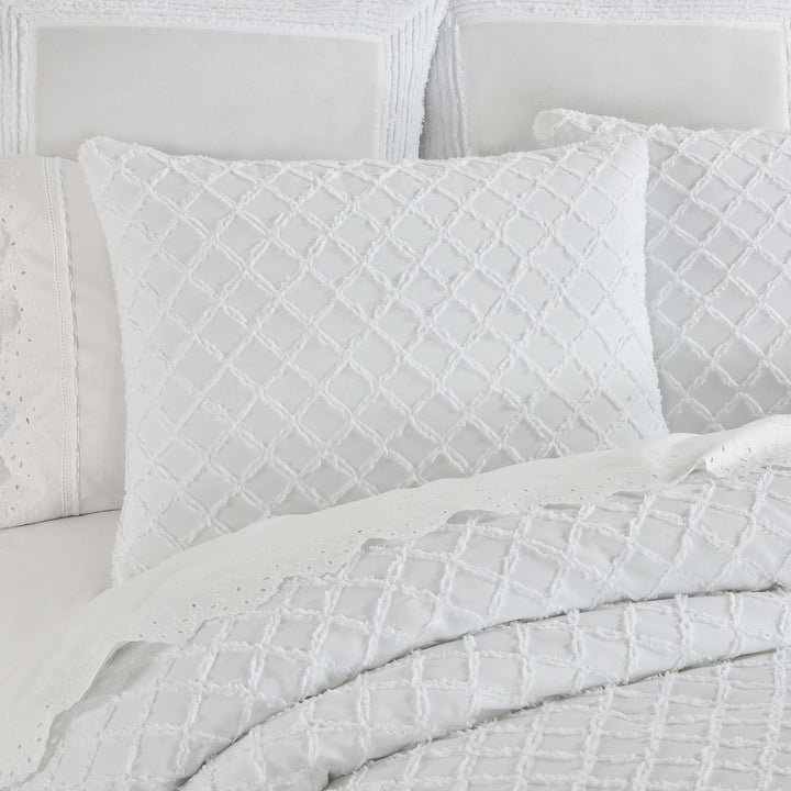 Lillian White 3-Piece Comforter Set Comforter Sets By J. Queen New York