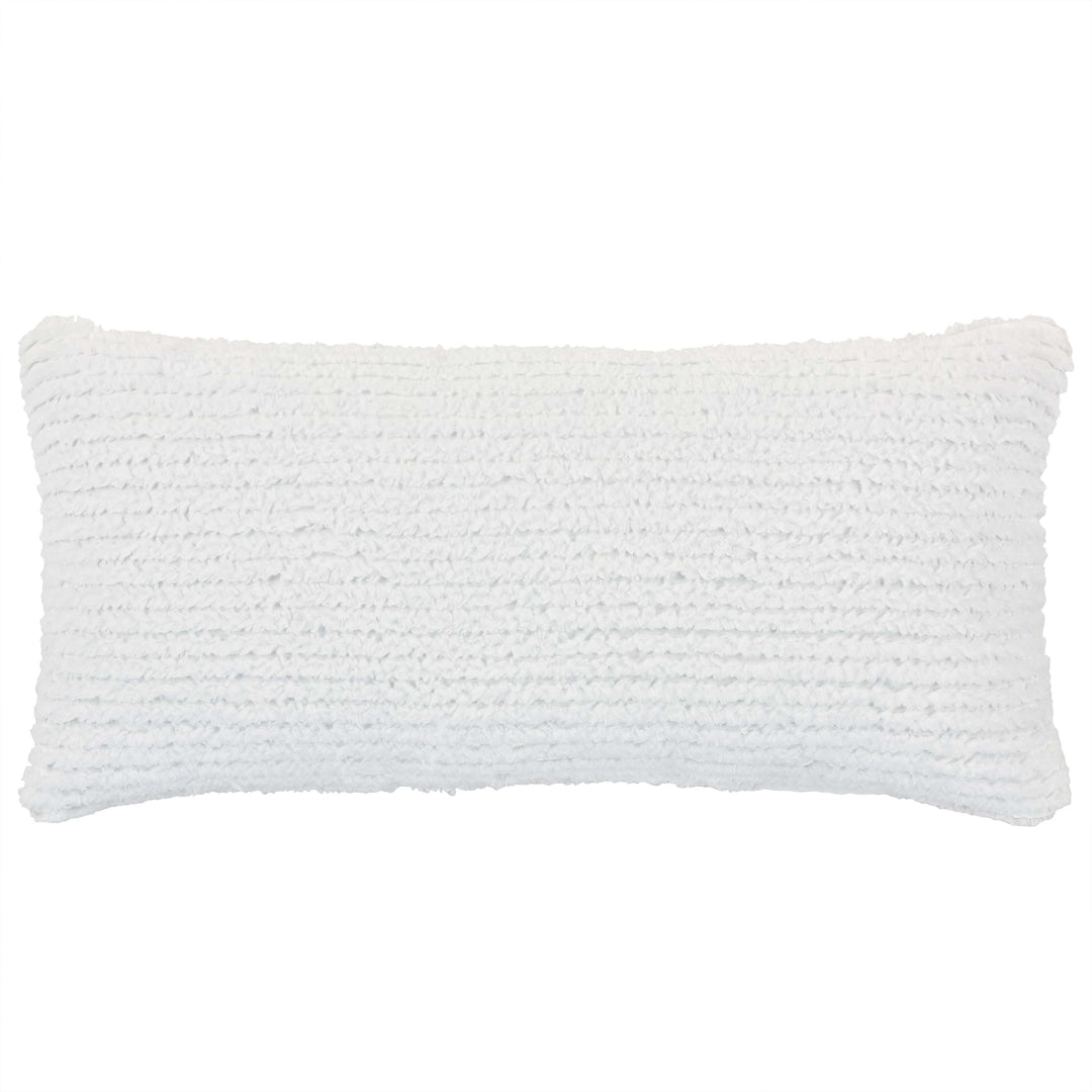Lillian White Boudoir Decorative Throw Pillow 24" x 12" Throw Pillows By J. Queen New York