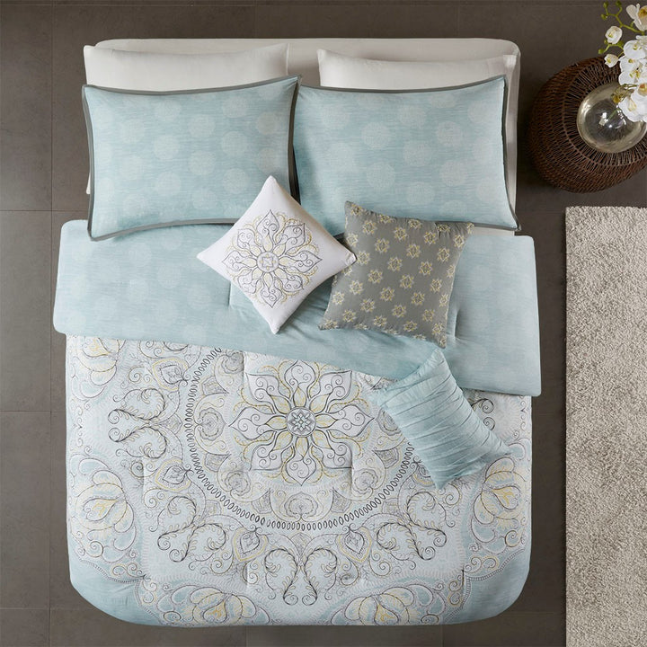 Marriott Style 7-Piece Comforter Set Comforter Sets By JLA HOME/Olliix (E & E Co., Ltd)