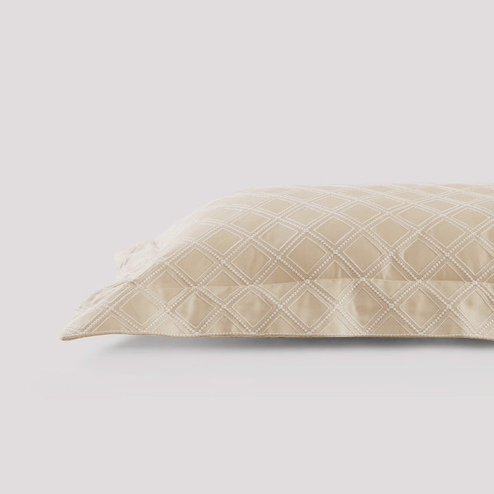 Hira Decorative Lumbar Pillow | 100% Certified Giza Egyptian Cotton Throw Pillows By Pure Parima