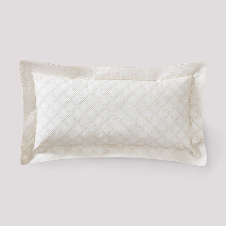 Hira Decorative Lumbar Pillow | 100% Certified Giza Egyptian Cotton Throw Pillows By Pure Parima
