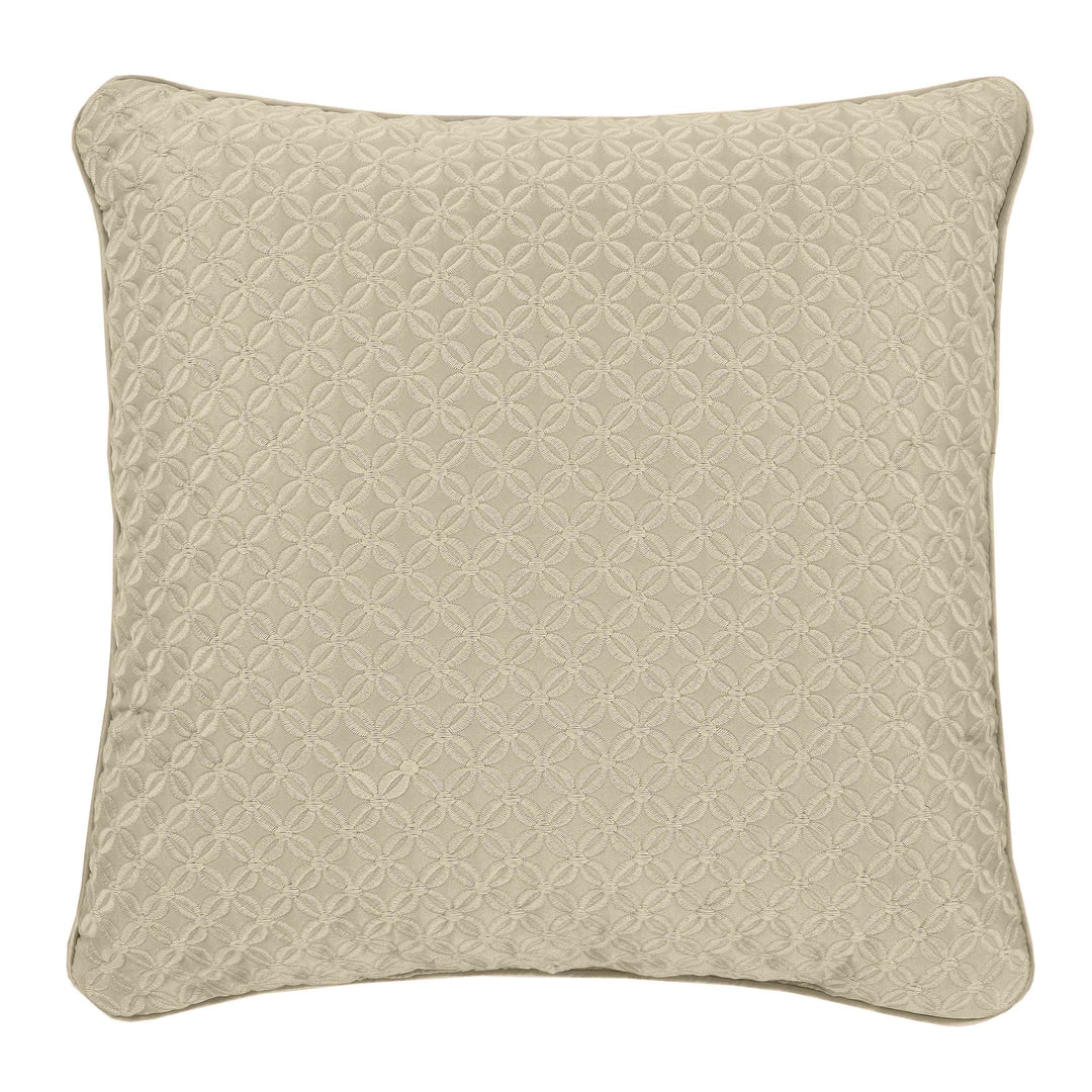 Lyndon Pearl Square Decorative Throw Pillow 16" x 16" Throw Pillows By J. Queen New York