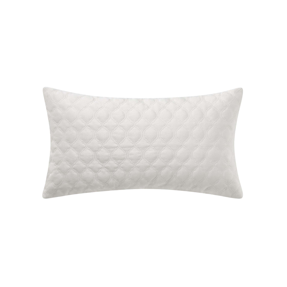 Maritana Neutral Decorative Throw Pillow Set of 3 Throw Pillows By Waterford
