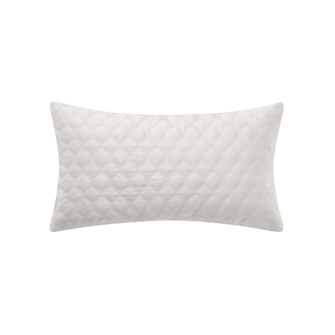 Maritana Neutral Decorative Throw Pillow Set of 3 Throw Pillows By Waterford