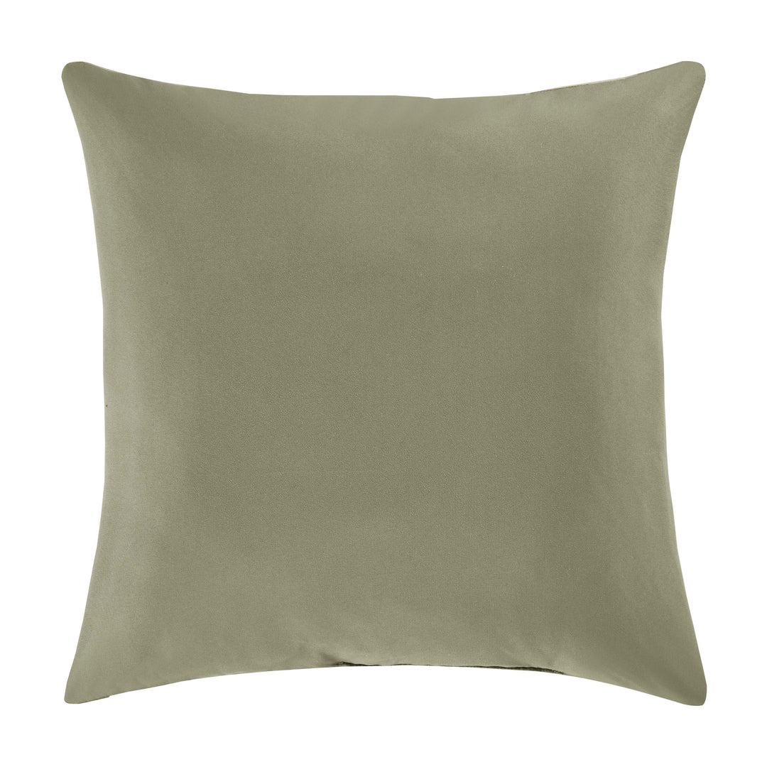 Mercer Olive Square Decorative Throw Pillow 20" x 20" By J Queen Throw Pillows By J. Queen New York