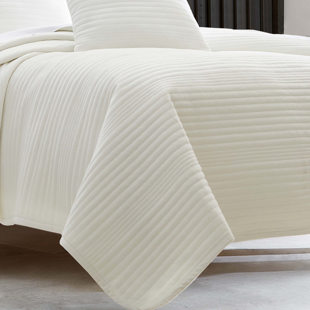 Mercer White Coverlet By J Queen Coverlet By J. Queen New York