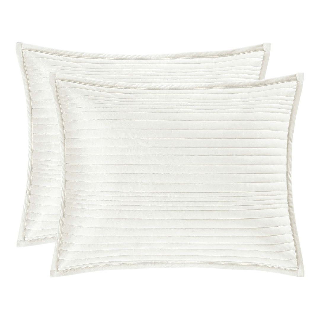 Mercer White Pillow Sham By J Queen Sham By J. Queen New York