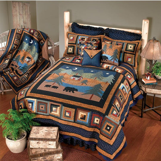 Donna Sharp Quilts (Smoky Mountain, Bear, Cobblestone, & Cabin) 2021