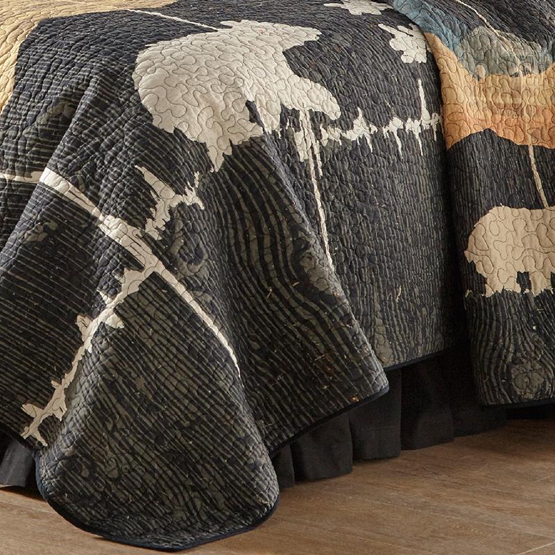 Moonlit Bear 3-Piece Cotton Quilt Set Quilt Sets By Donna Sharp