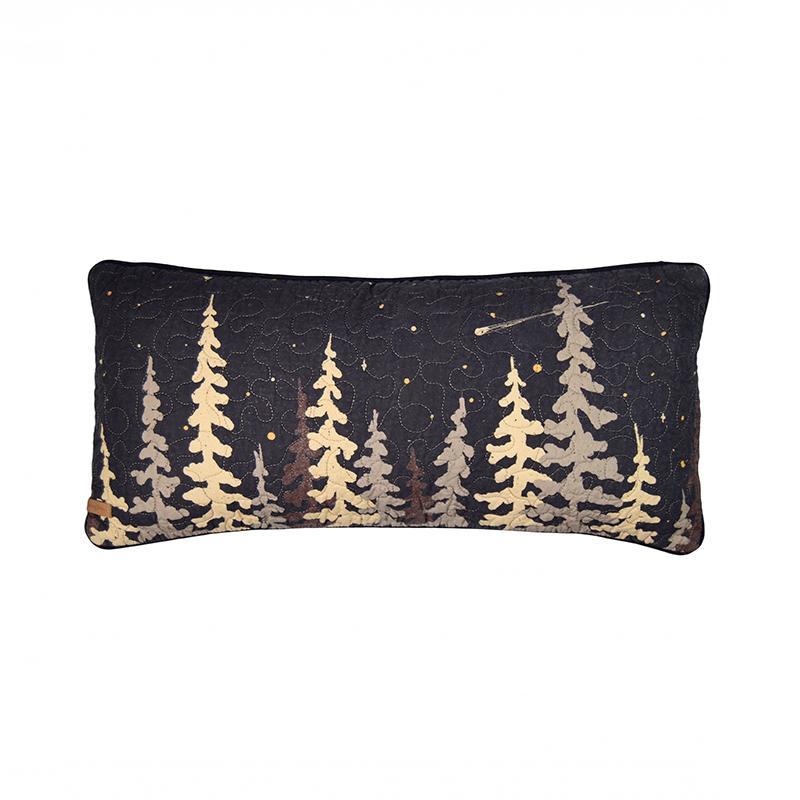 Moonlit Cabin Rectangle Decorative Throw Pillow Throw Pillows By Donna Sharp