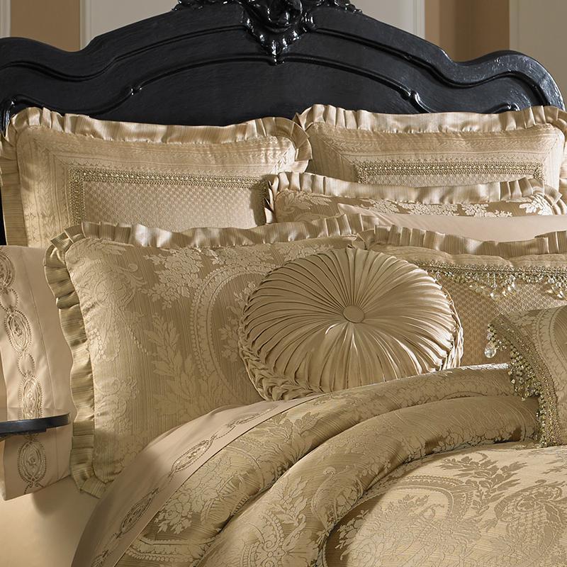 Napoleon Gold 4-Piece Comforter Set By J Queen Comforter Sets By Latest Bedding