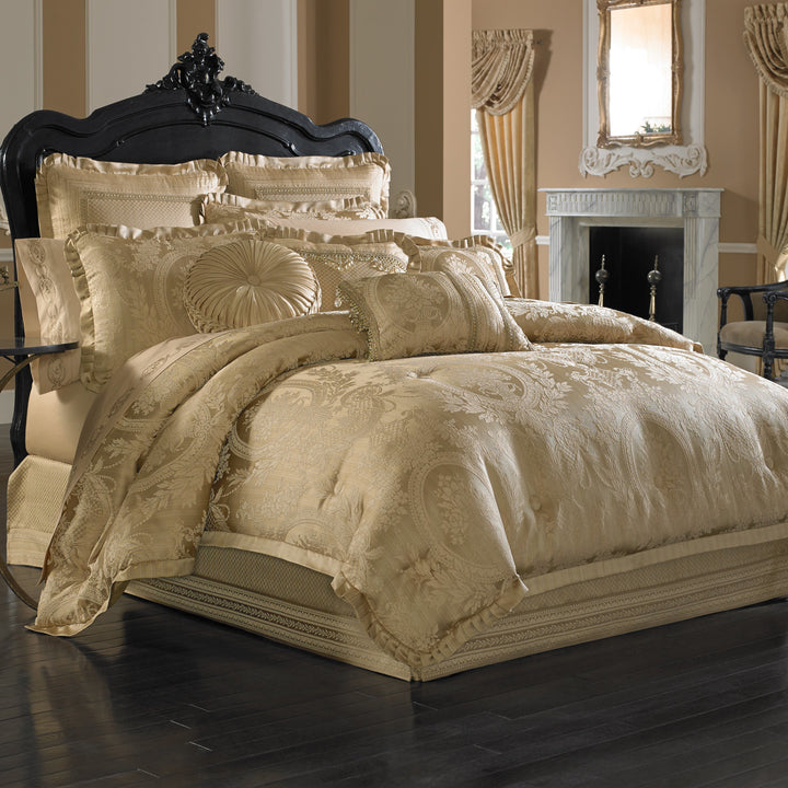 Napoleon Gold 4-Piece Comforter Set By J Queen Comforter Sets By Latest Bedding