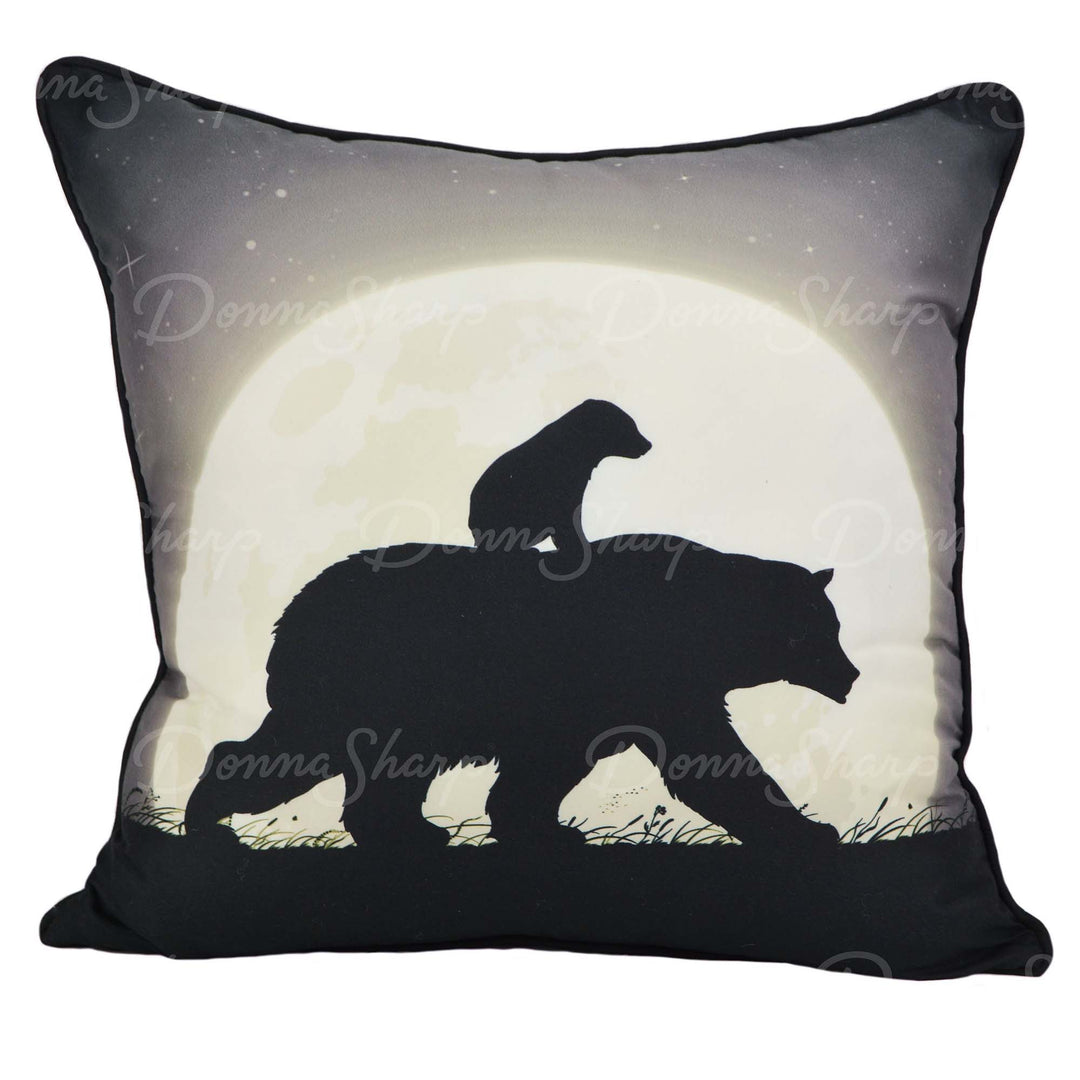 Nightly Walk Silhouette Decorative Throw Pillow 18" x 18" Throw Pillows By Donna Sharp