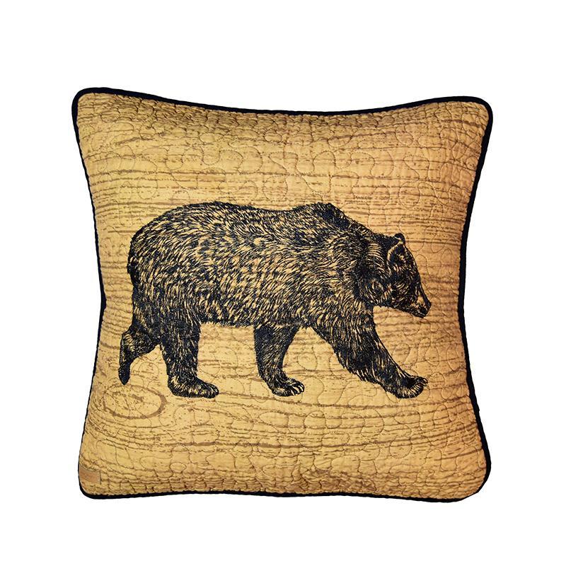 Oakland Olive Green CP PAW Decorative Throw Pillow Throw Pillows By Donna Sharp