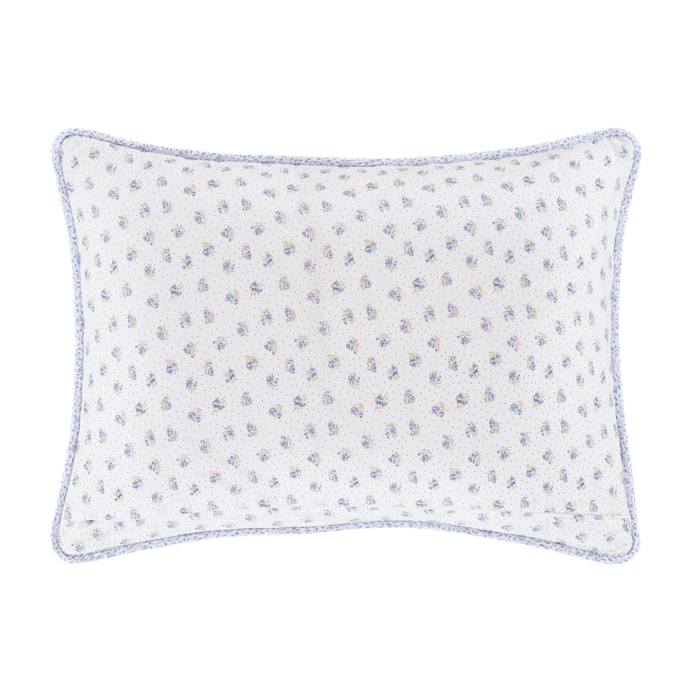 Paige Blue Quilted Sham By J Queen Sham By J. Queen New York