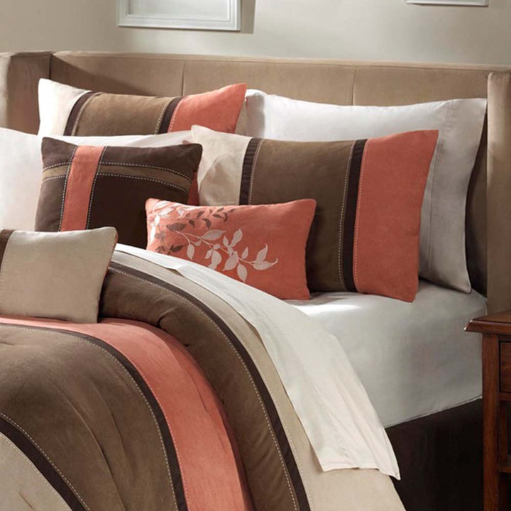 Cloud Hugger Coral 7-Piece Comforter Set Comforter Sets By JLA HOME/Olliix (E & E Co., Ltd)