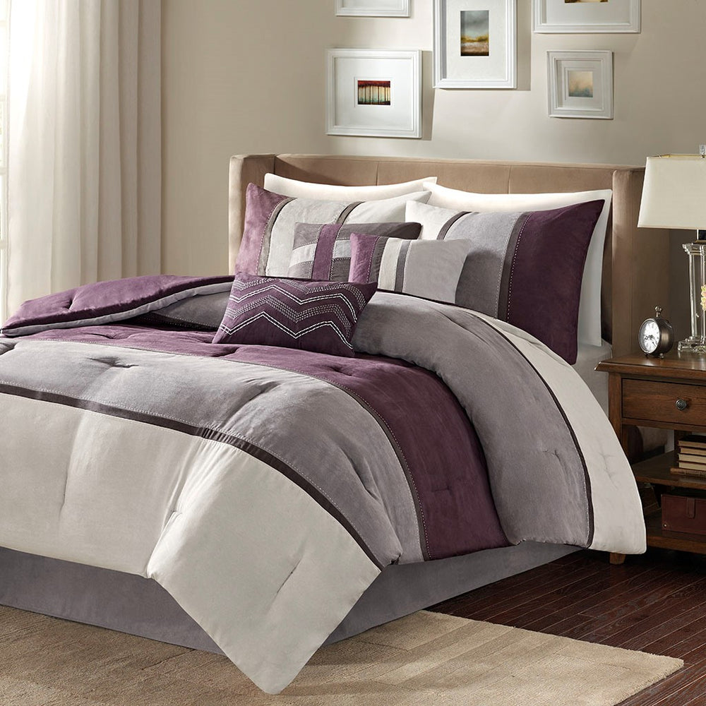 Zohai Views 7-Piece Comforter Set Comforter Sets By JLA HOME/Olliix (E & E Co., Ltd)