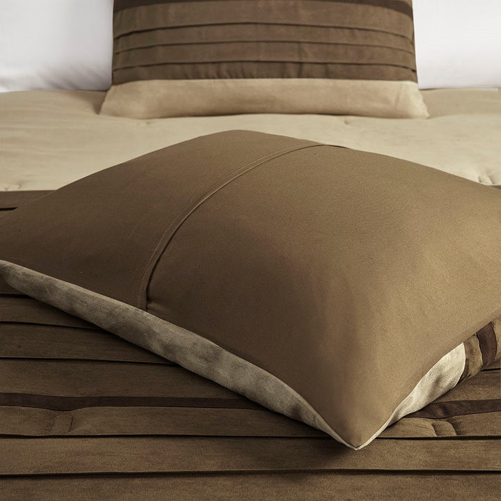 Palmer Natural 7-Piece Comforter Set Comforter Sets By JLA HOME/Olliix (E & E Co., Ltd)