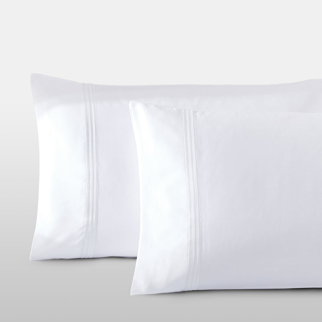 Triple Luxe Sateen Pillowcase Set | Hotel Collection Pillowcase By Pure Parima