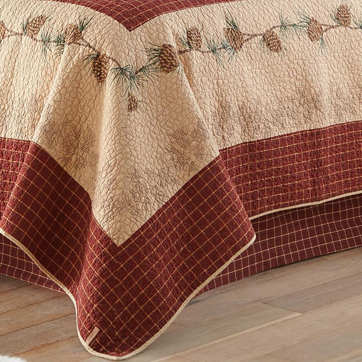 Pine Lodge 3-Piece Cotton Quilt Set Quilt Sets By Donna Sharp