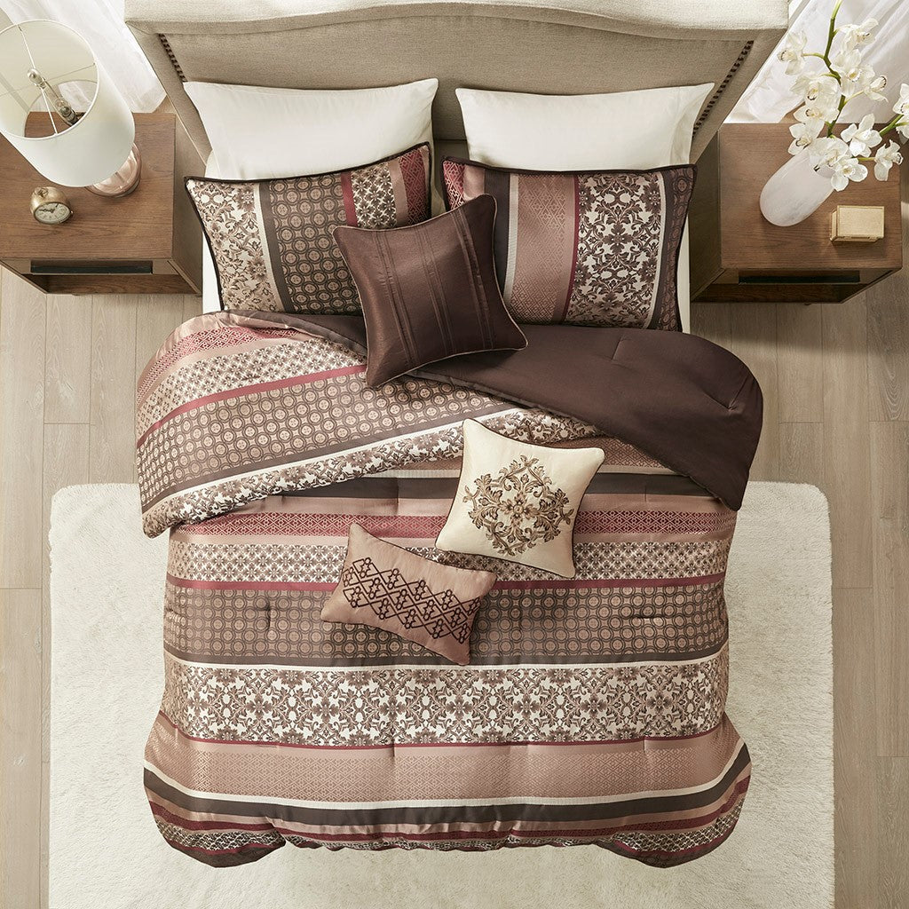 Travel Tec 7-Piece Comforter Set Comforter Sets By JLA HOME/Olliix (E & E Co., Ltd)