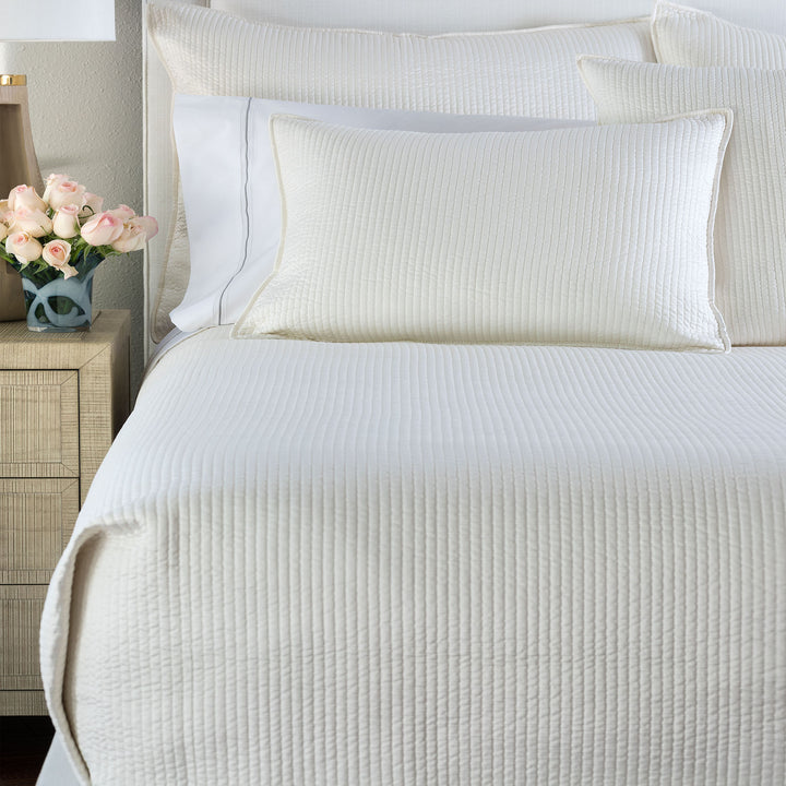 Retro Ivory Coverlet - Lili Alessandra Coverlet By Lili Alessandra