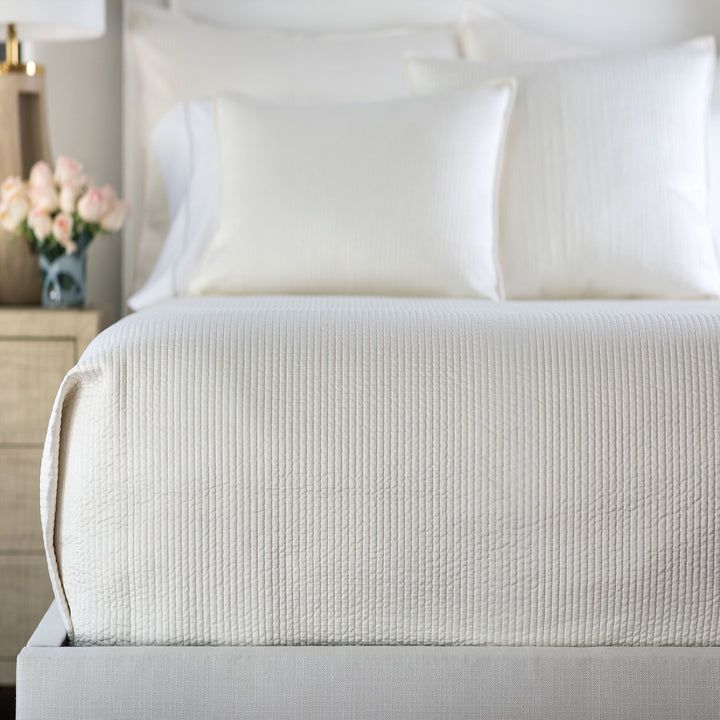 Retro Ivory Coverlet - Lili Alessandra Coverlet By Lili Alessandra