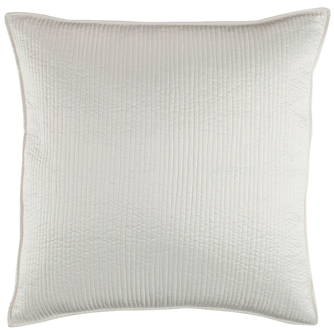Retro Ivory Euro Pillow - Lili Alessandra Throw Pillows By Lili Alessandra