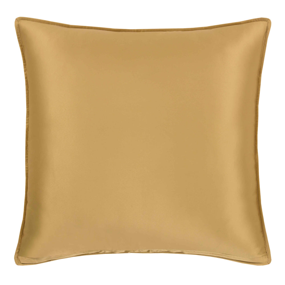 Riviera Gold Quilted Euro Sham Euro Shams By J. Queen New York