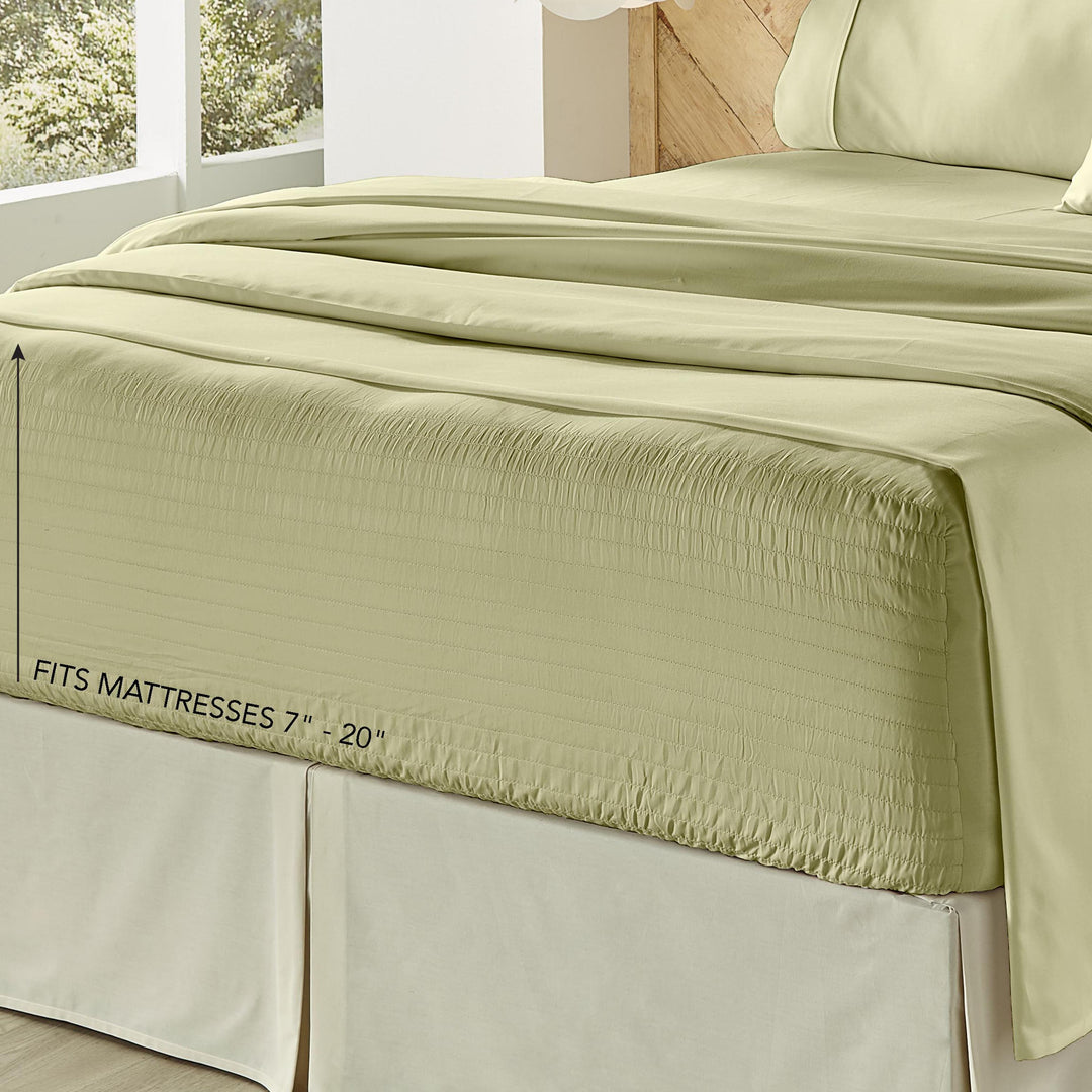 Royal Fit Coolmax 4-Piece Sheet Set By J Queen Sheet Sets By J. Queen New York
