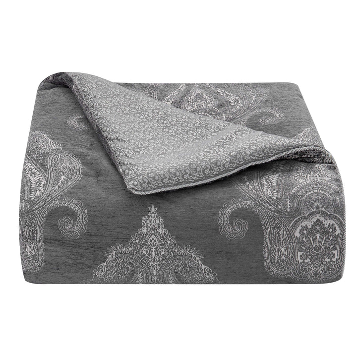 Ryan Dark Gray 6-Piece Comforter Set Comforter Sets By Waterford