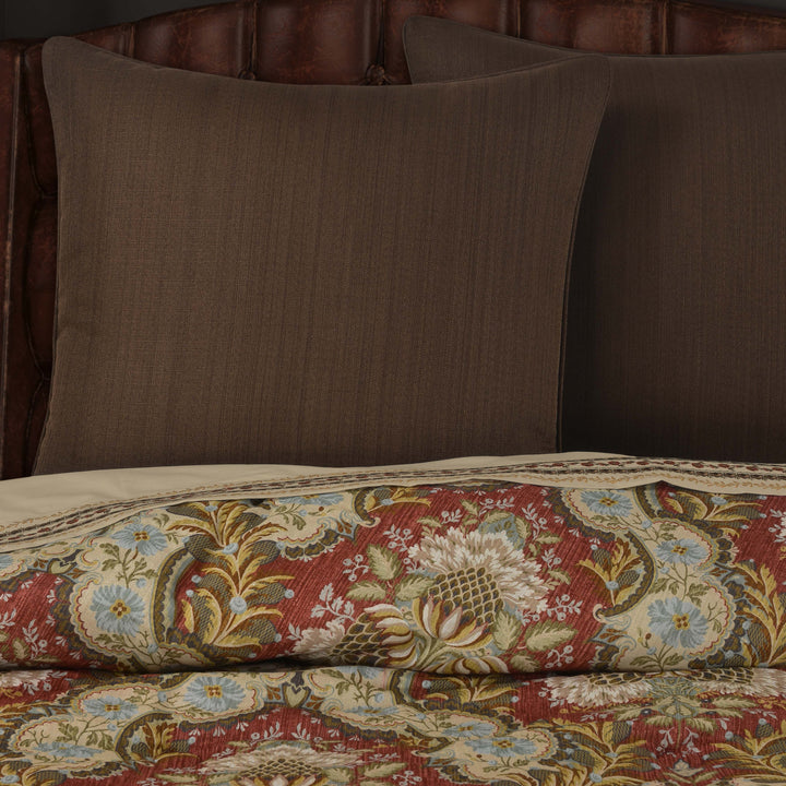 Sayre Chocolate Euro Sham Euro Sham By J. Queen New York