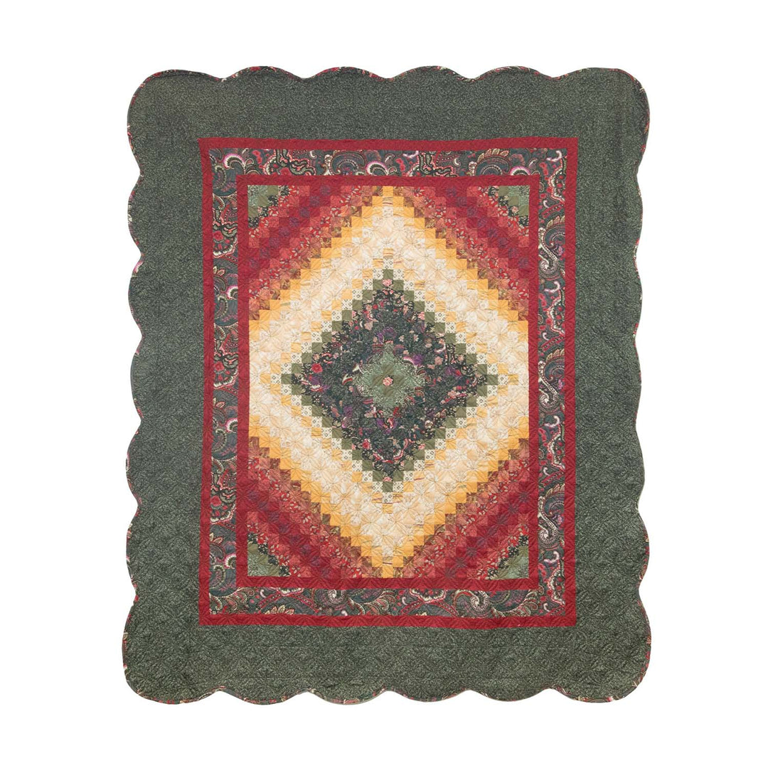 Spice Postage Stamp Throw Throws By Donna Sharp