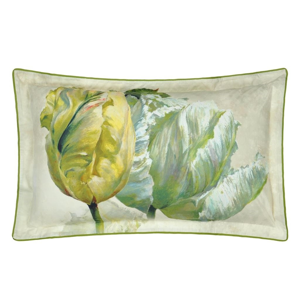 Spring Tulip Butter Milk Pillow Sham Sham By Designers Guild