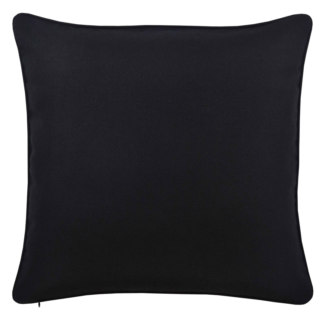 Stefania Black Euro Sham - Final Sale Euro Sham By J. Queen New York