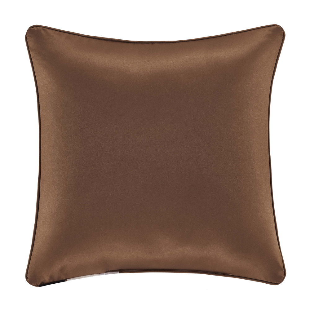 Surano Copper Square Decorative Throw Pillow 20" x 20" By J Queen Throw Pillows By J. Queen New York