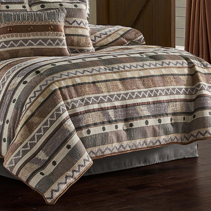 Timber Linen 4-Piece Comforter Set By J Queen Comforter Sets By J. Queen New York