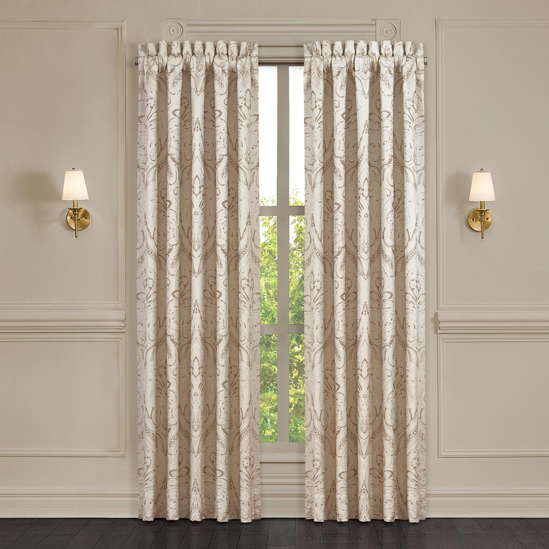 Trinity Champagne Window Panel Pair (Set of 2) Window Panels By J. Queen New York