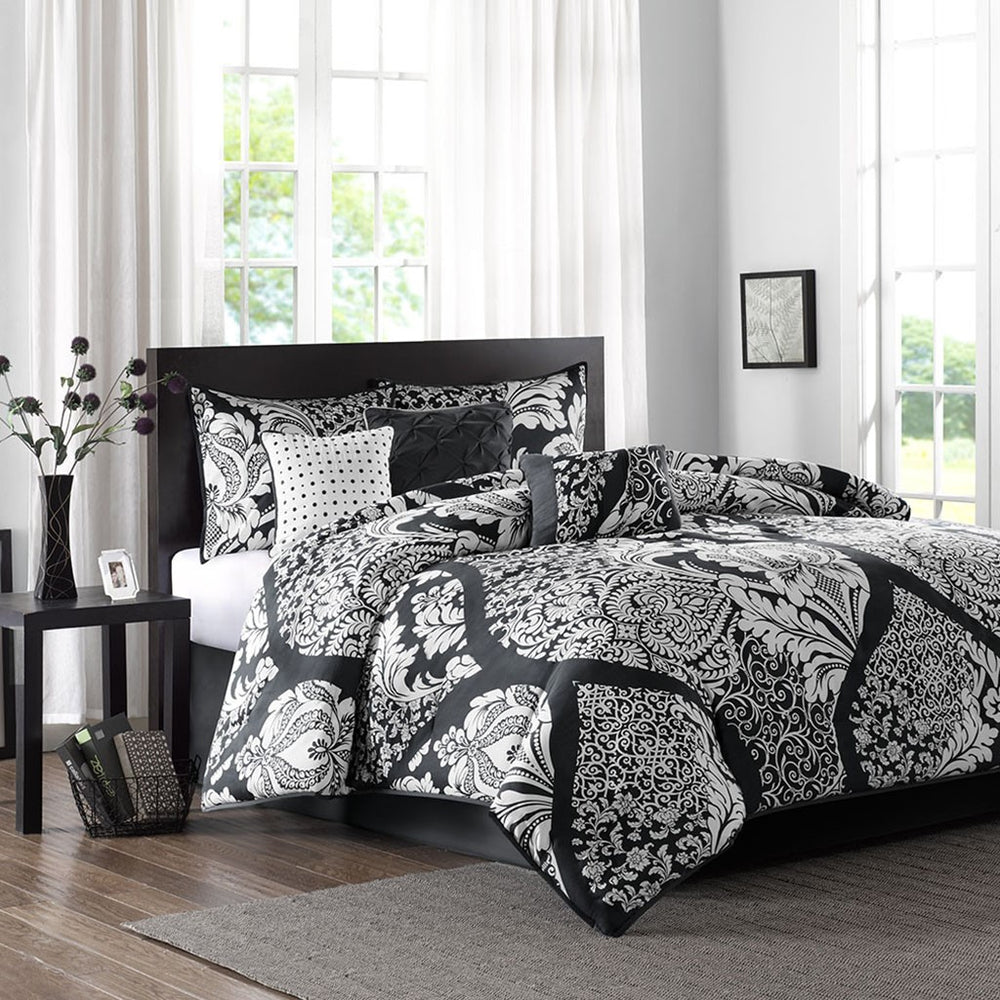 Zulekha 7-Piece Printed Comforter Set Comforter Sets By JLA HOME/Olliix (E & E Co., Ltd)
