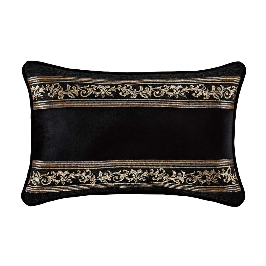 Windham Black 4Piece Comforter Set By J Queen Latest Bedding